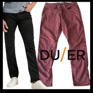 New DU/ER Red Rock No Sweat Relaxed Taper Jeans (31x30)